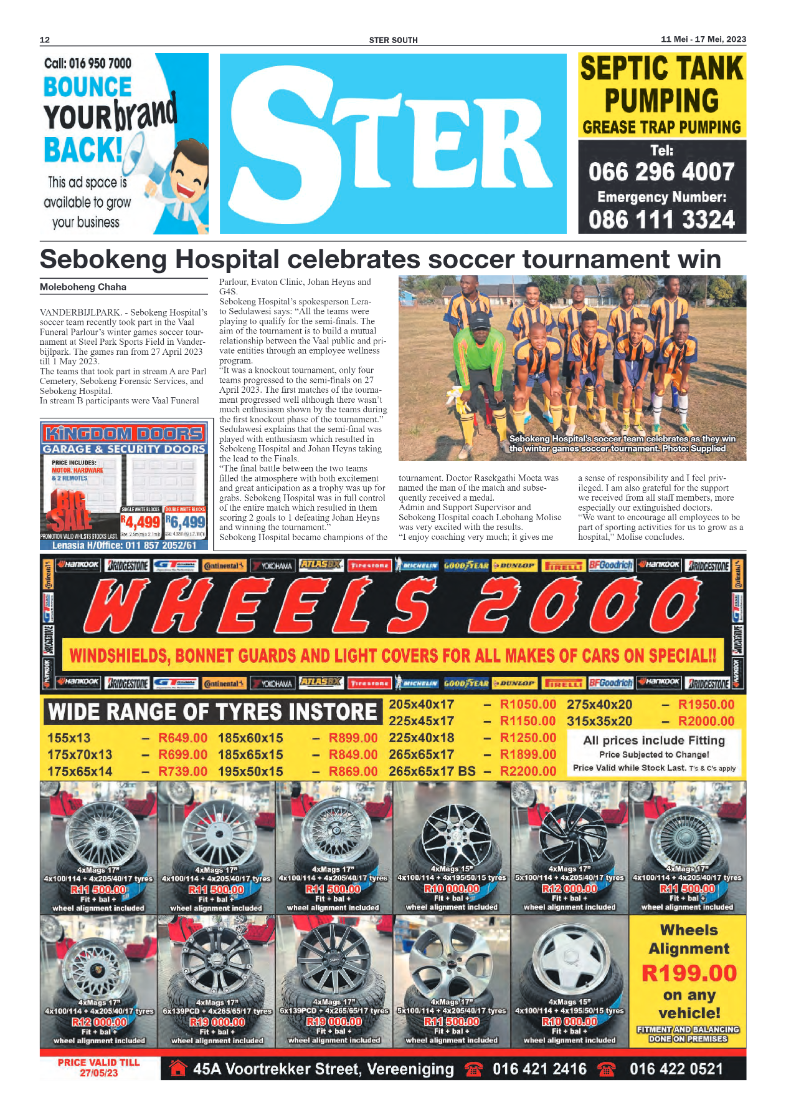 STER SOUTH 11 Mei – 17 Mei, 2023 page 12
