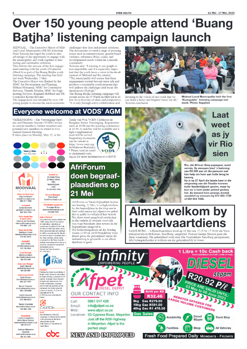 STER SOUTH 11 Mei – 17 Mei, 2023 page 4