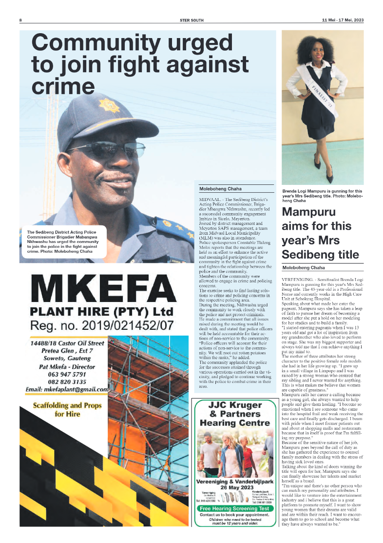 STER SOUTH 11 Mei – 17 Mei, 2023 page 8