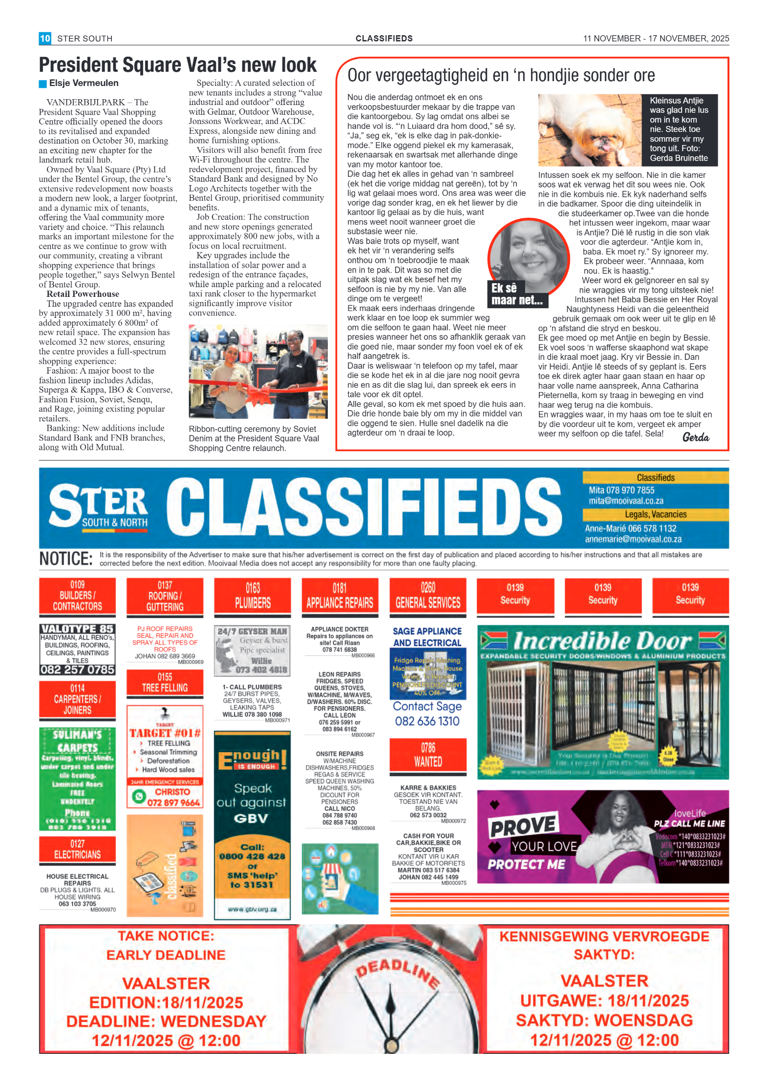STER SOUTH 11 NOVEMBER – 17 NOVEMBER, 2025 page 10