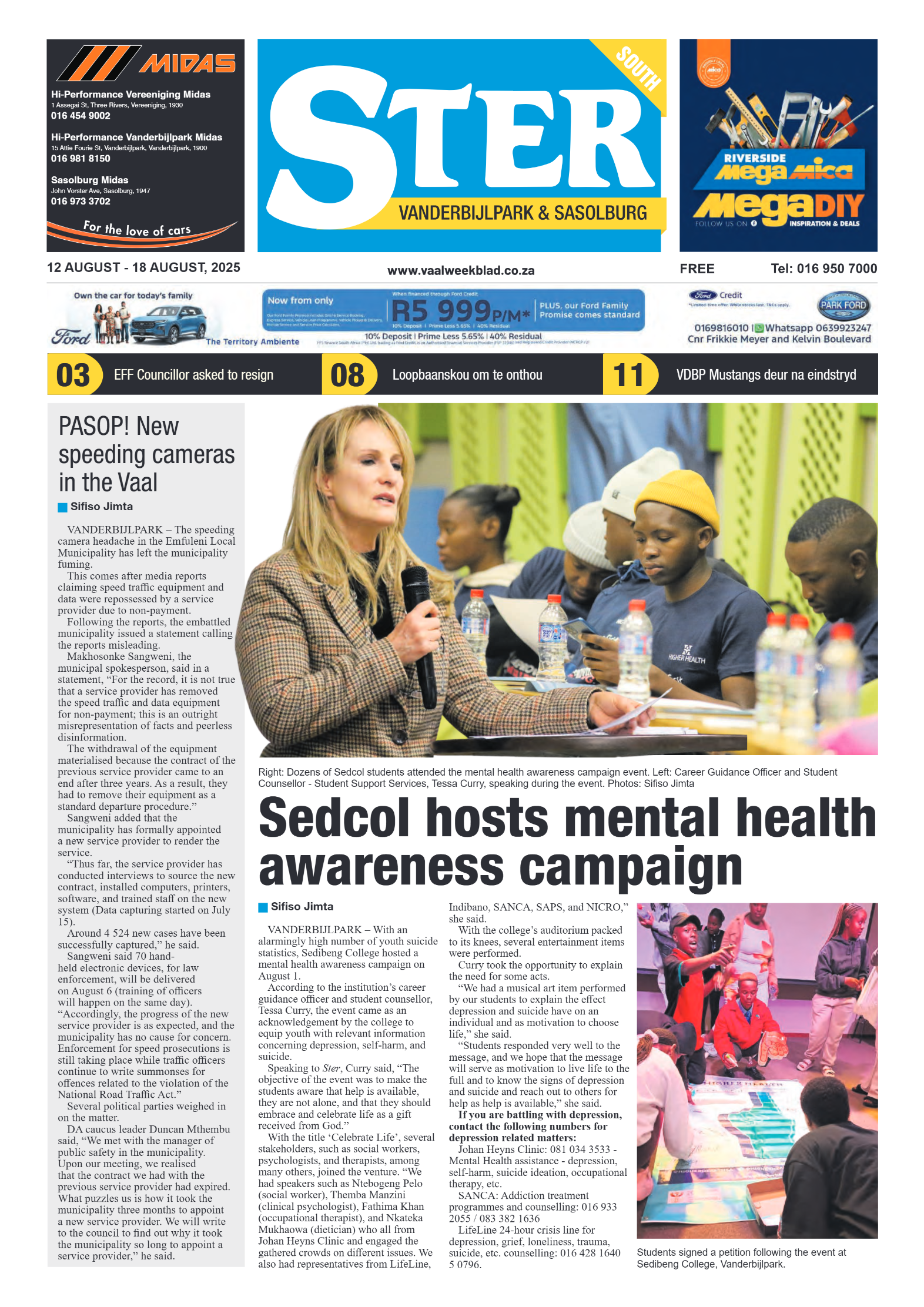 STER SOUTH 12 AUGUST – 18 AUGUST, 2025 page 1