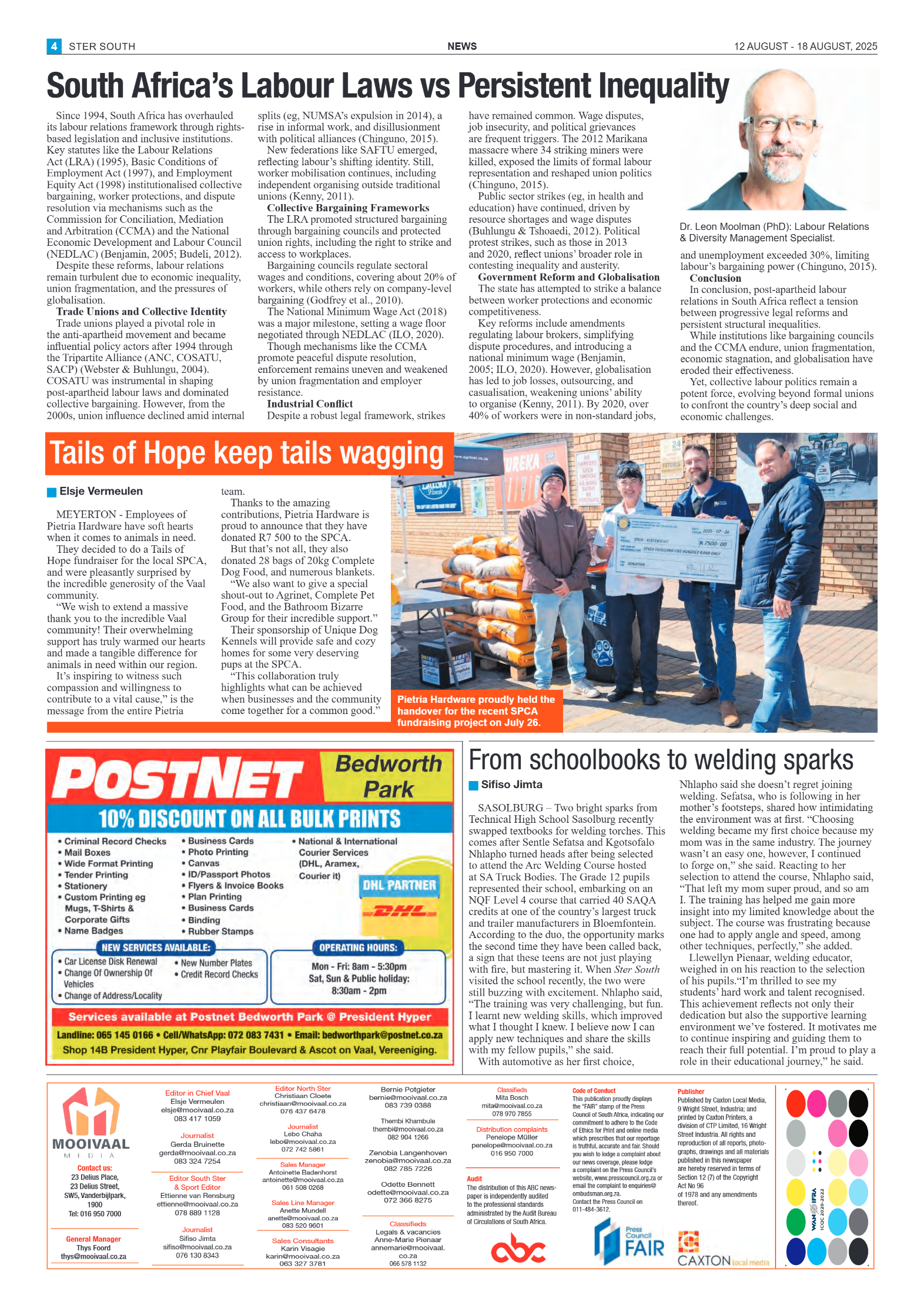 STER SOUTH 12 AUGUST – 18 AUGUST, 2025 page 4