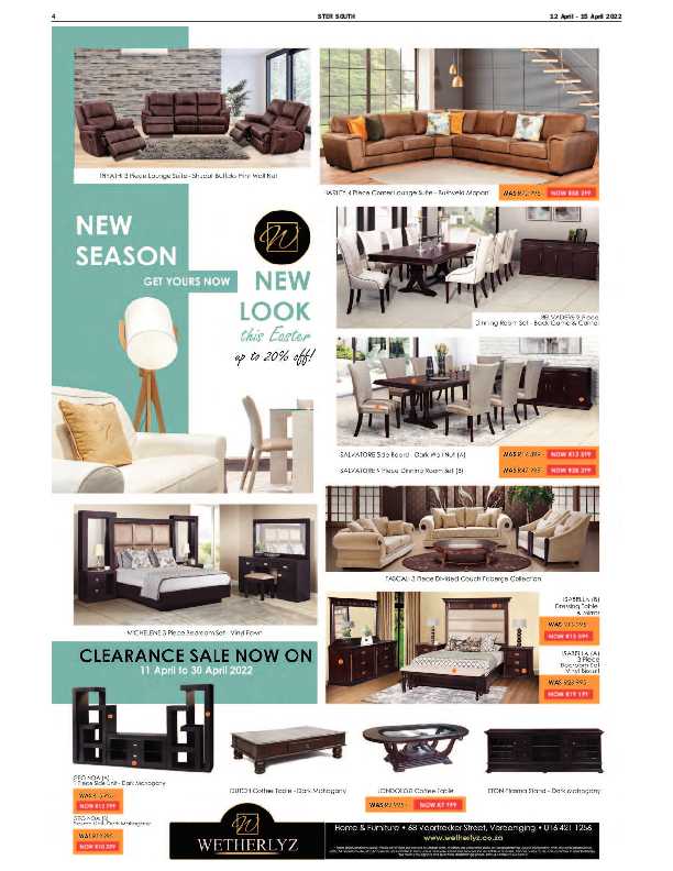 STER SOUTH 12 April – 15 April 2022 page 4