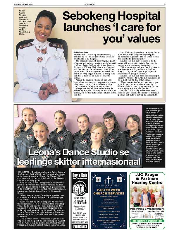 STER SOUTH 12 April – 15 April 2022 page 5