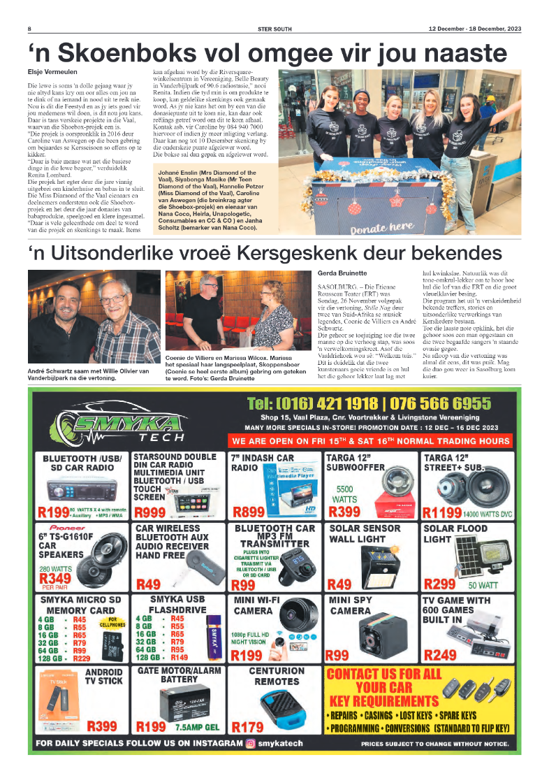 STER SOUTH 12 December – 18 December, 2023 page 8