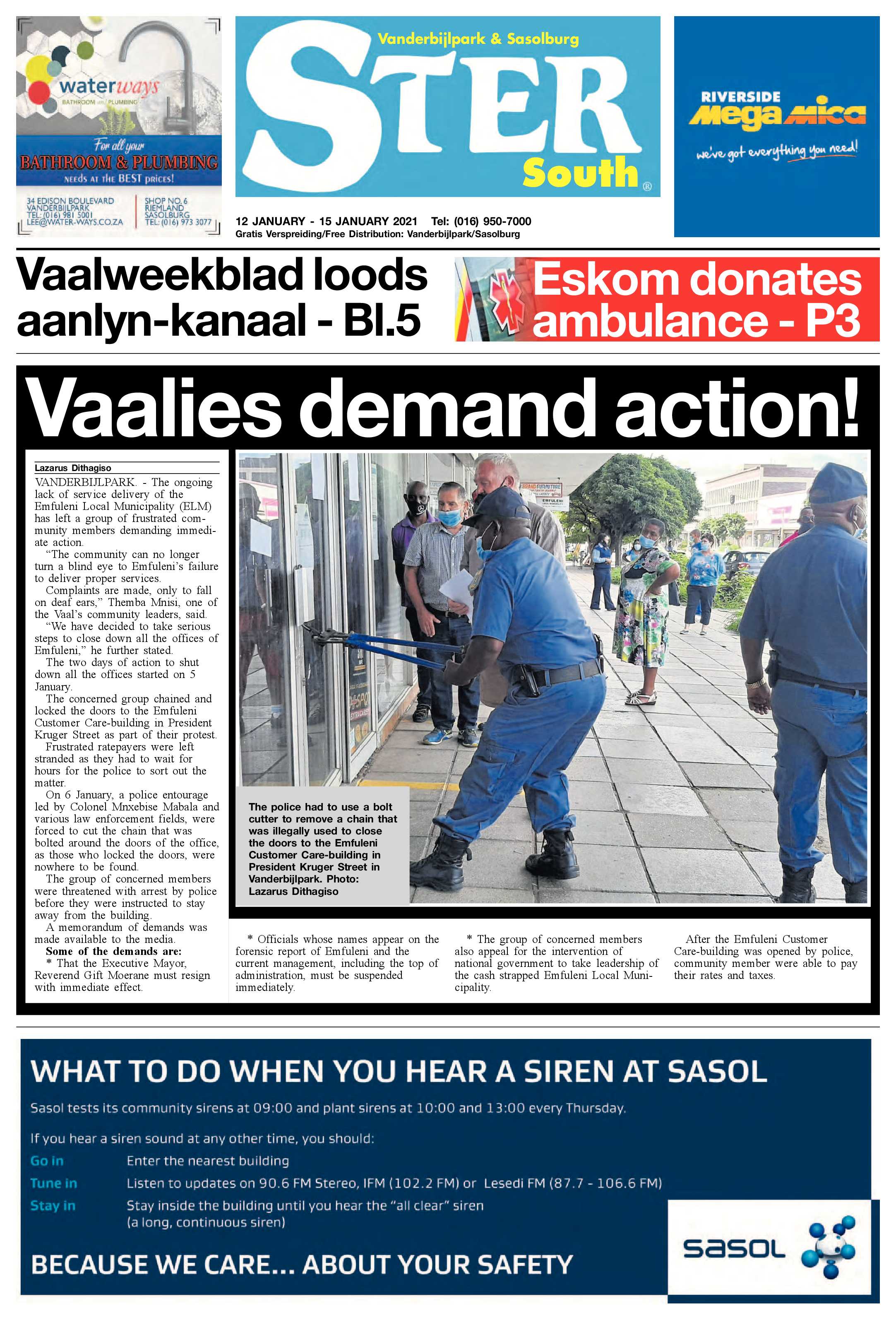 STER SOUTH 12 January – 15 January 2021 page 1