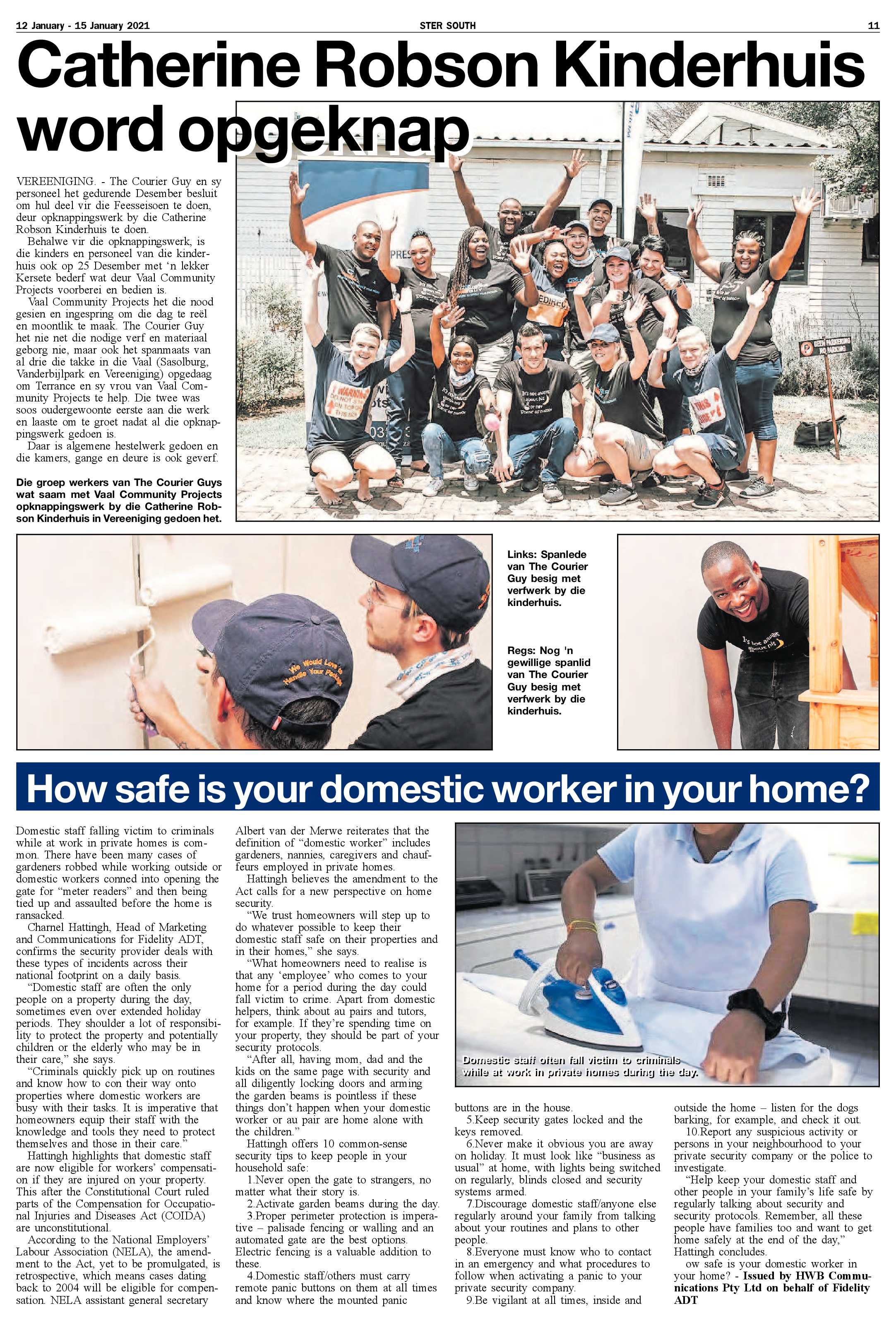 STER SOUTH 12 January – 15 January 2021 page 11