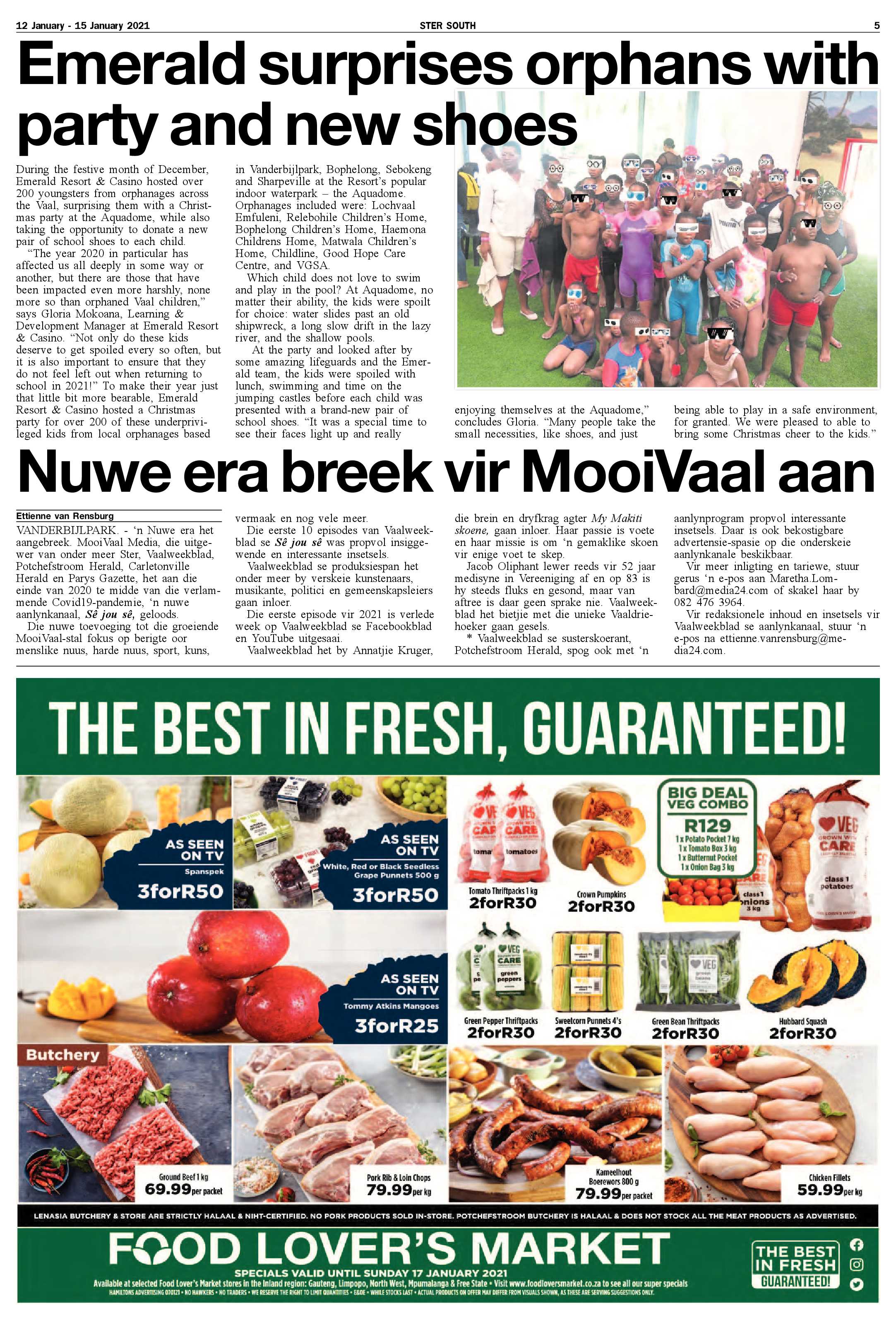 STER SOUTH 12 January – 15 January 2021 page 5