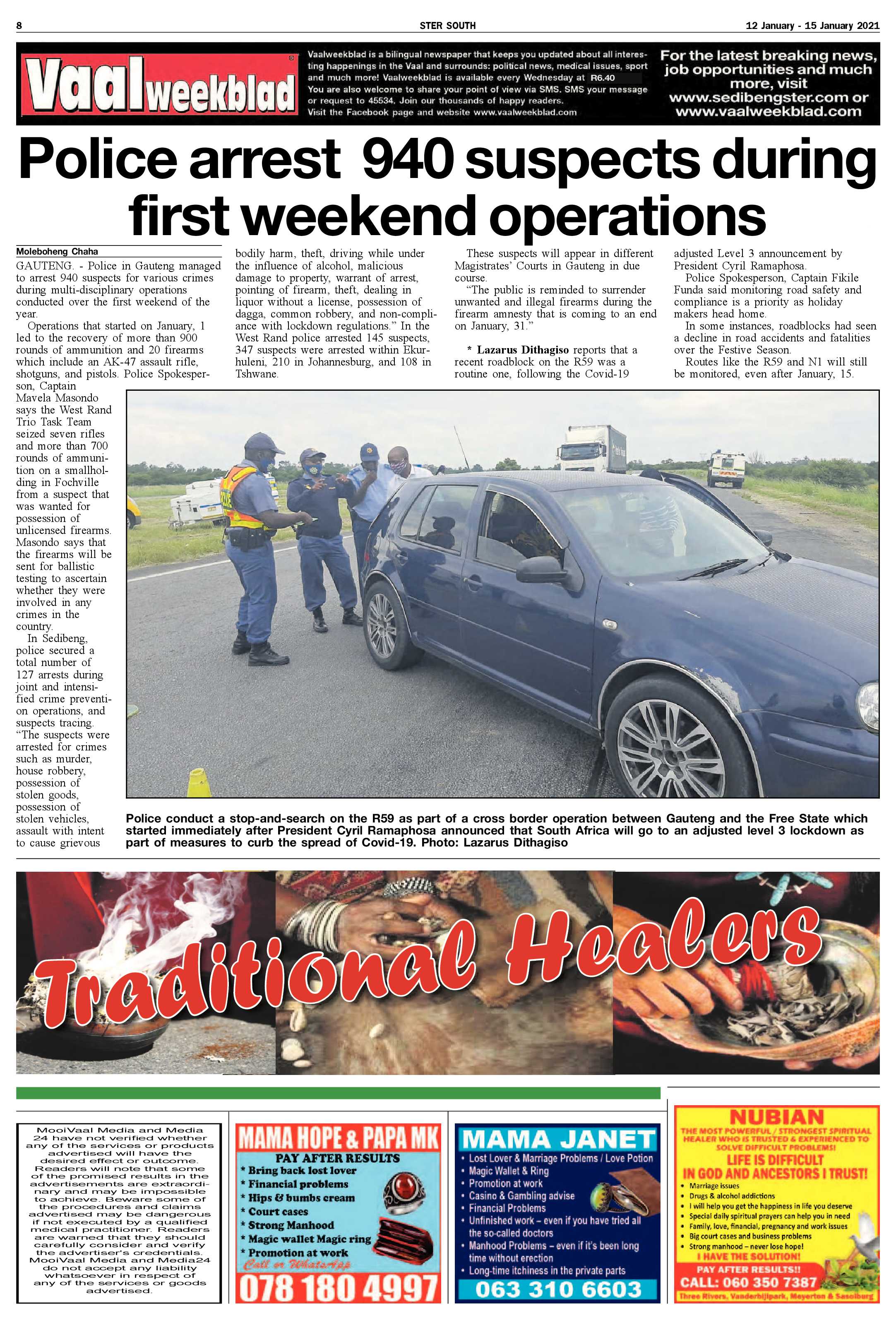 STER SOUTH 12 January – 15 January 2021 page 8