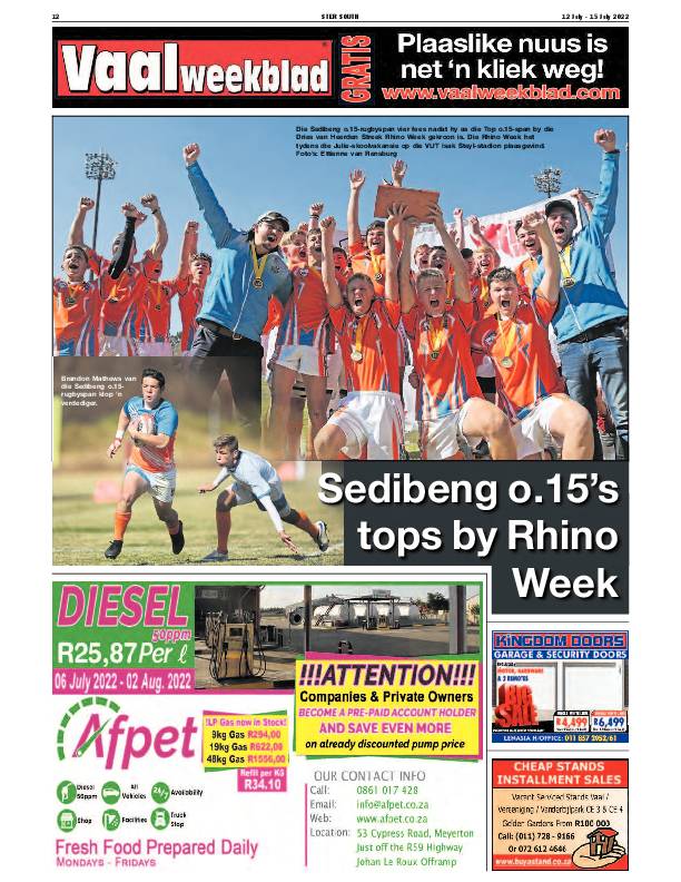 STER SOUTH 12 July – 15 July 2022 page 12