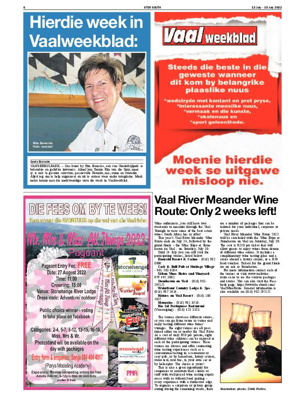 STER SOUTH 12 July – 15 July 2022 page 6