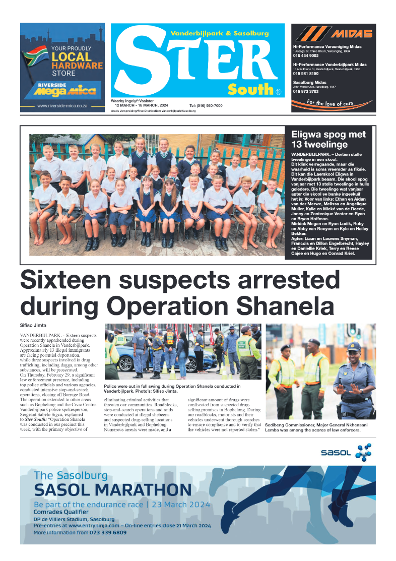 STER SOUTH 12 March – 18 March, 2024 page 1