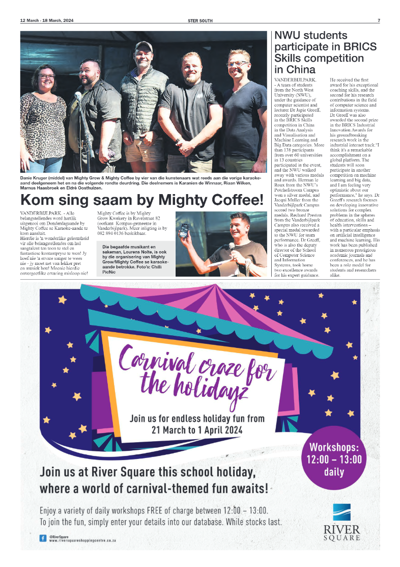 STER SOUTH 12 March – 18 March, 2024 page 7
