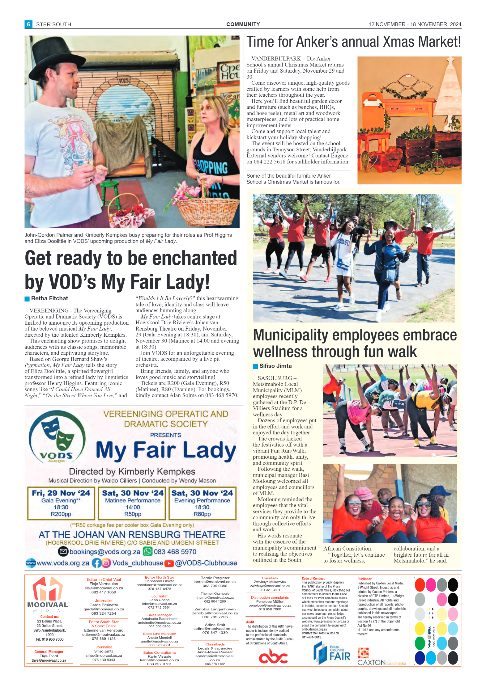 STER SOUTH 12 NOVEMBER – 18 NOVEMBER, 2024 page 6