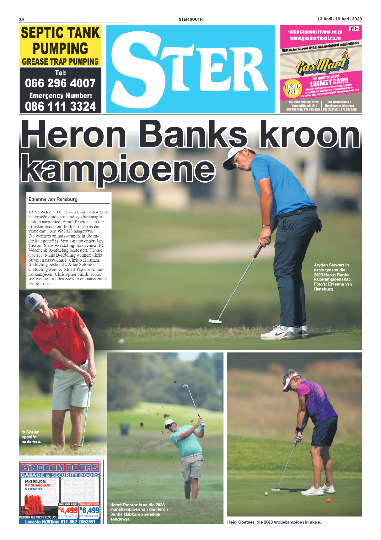 STER SOUTH 13 April – 19 April, 2023 page 16