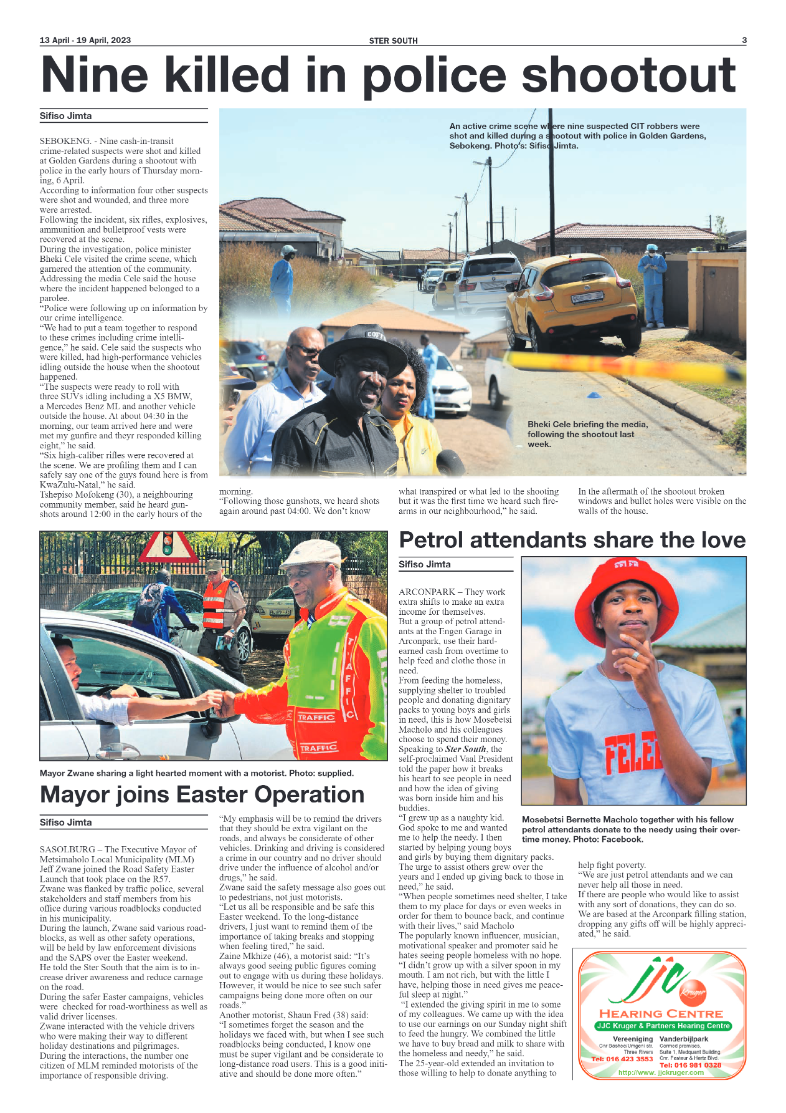 STER SOUTH 13 April – 19 April, 2023 page 3