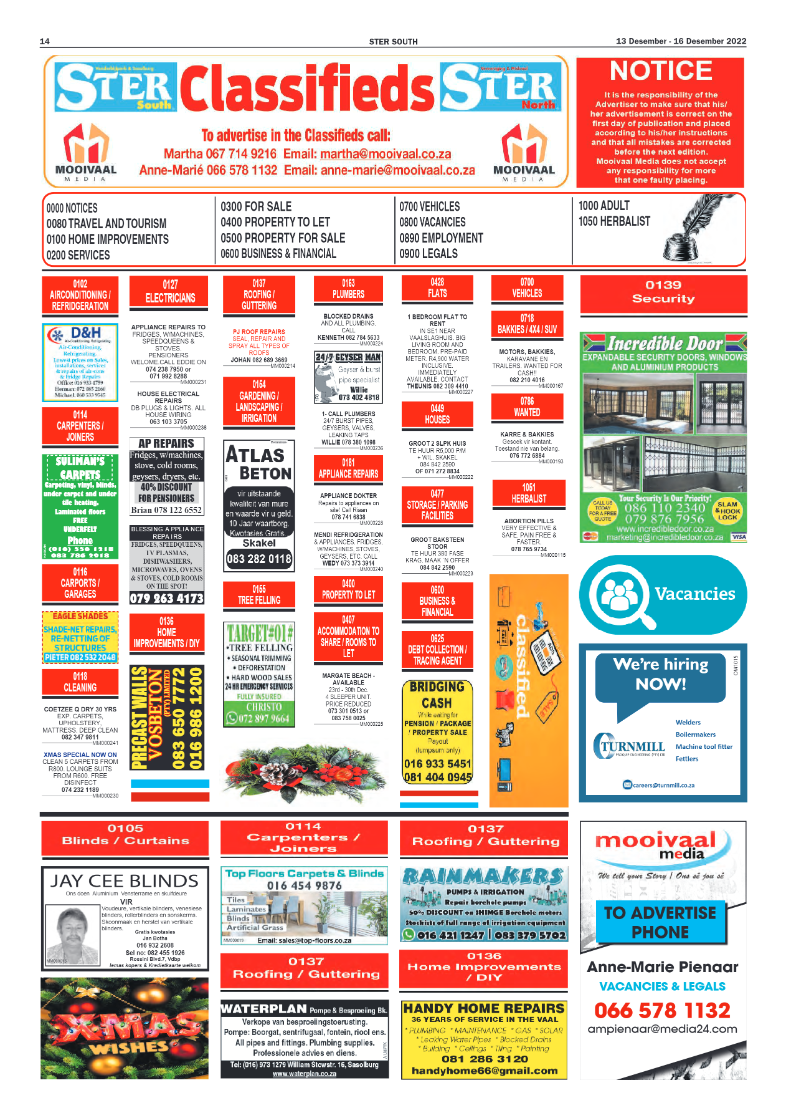 STER SOUTH 13 Desember – 16 Desember 2022 page 10