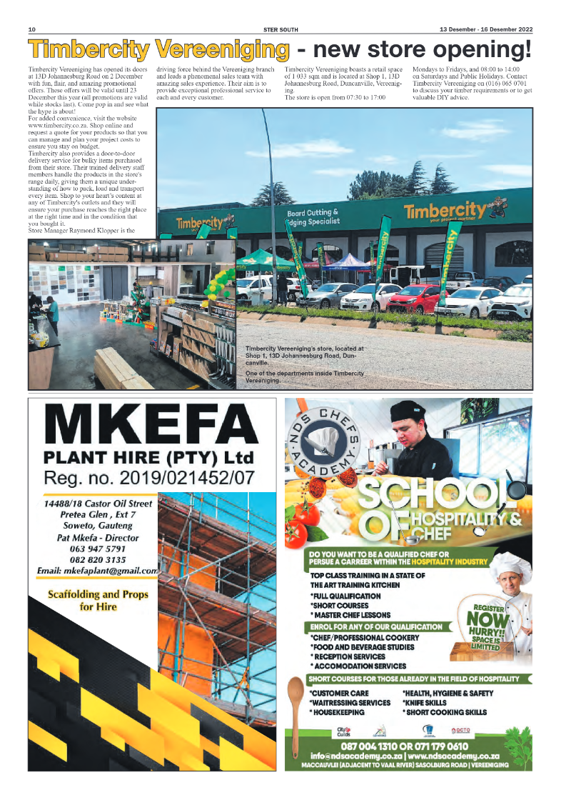 STER SOUTH 13 Desember – 16 Desember 2022 page 11