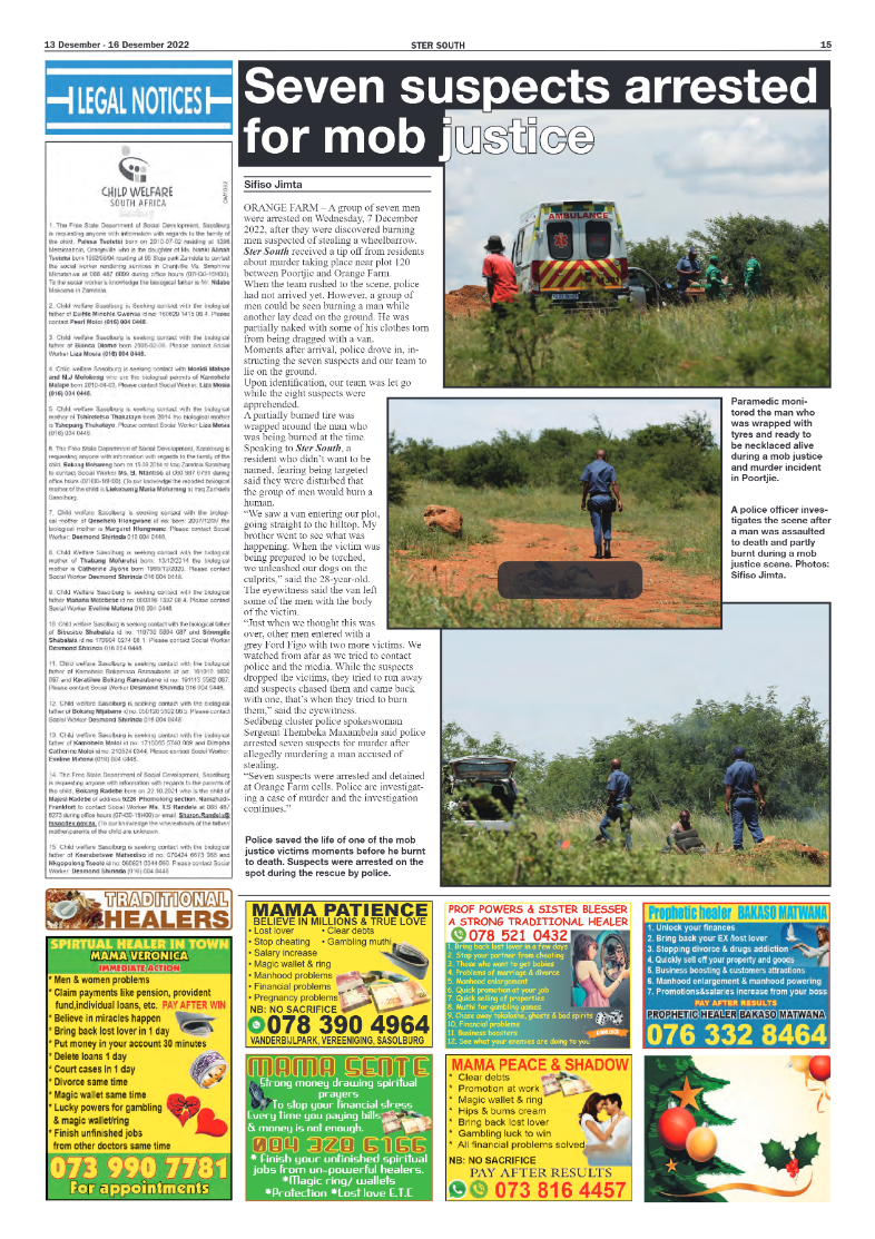 STER SOUTH 13 Desember – 16 Desember 2022 page 12