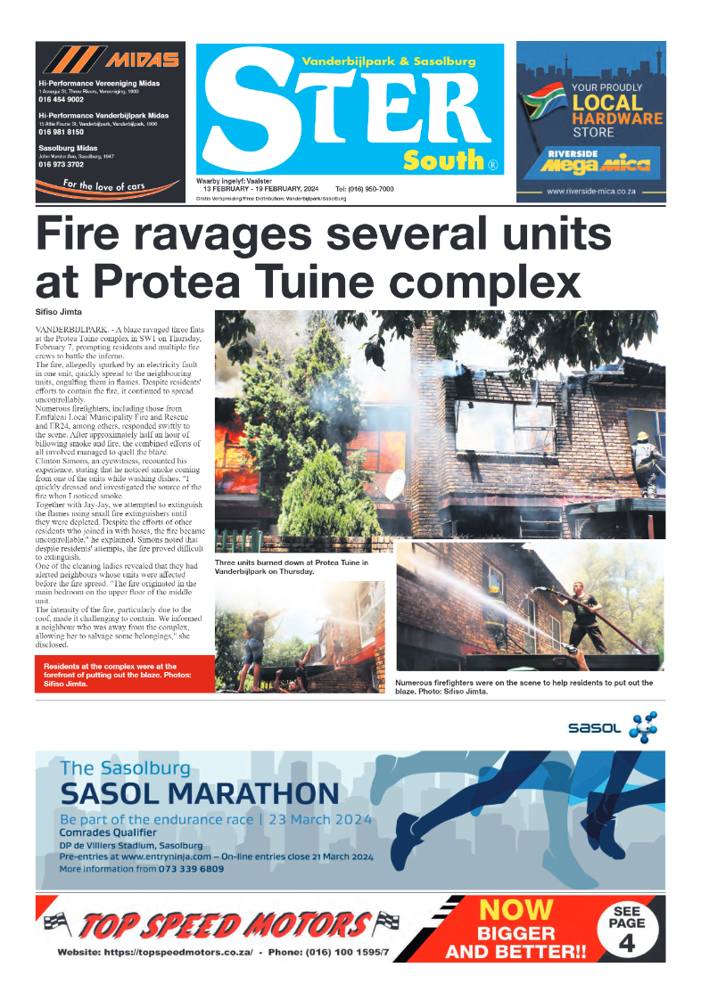 STER SOUTH 13 February – 19 February, 2024 page 1