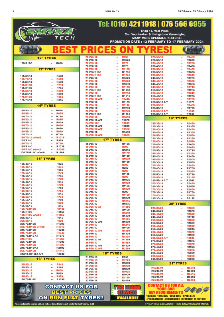 STER SOUTH 13 February – 19 February, 2024 page 12
