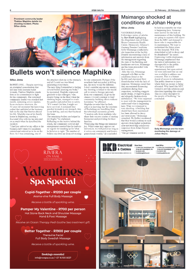 STER SOUTH 13 February – 19 February, 2024 page 6