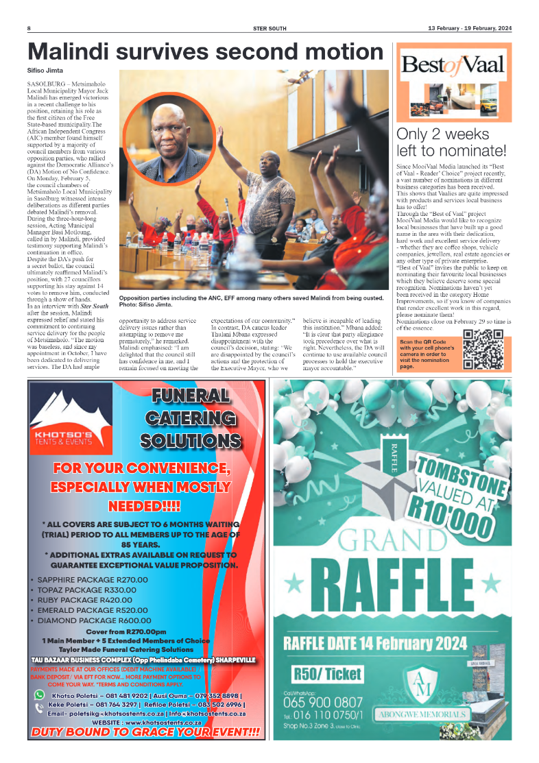 STER SOUTH 13 February – 19 February, 2024 page 8