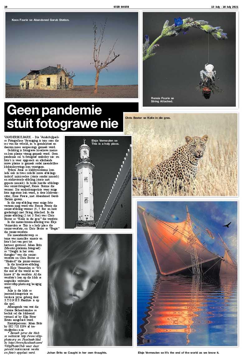 STER SOUTH 13 July – 16 July 2021 page 10