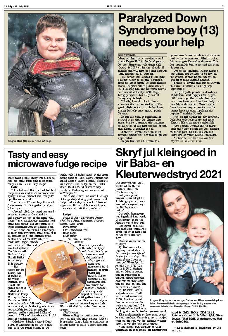 STER SOUTH 13 July – 16 July 2021 page 5