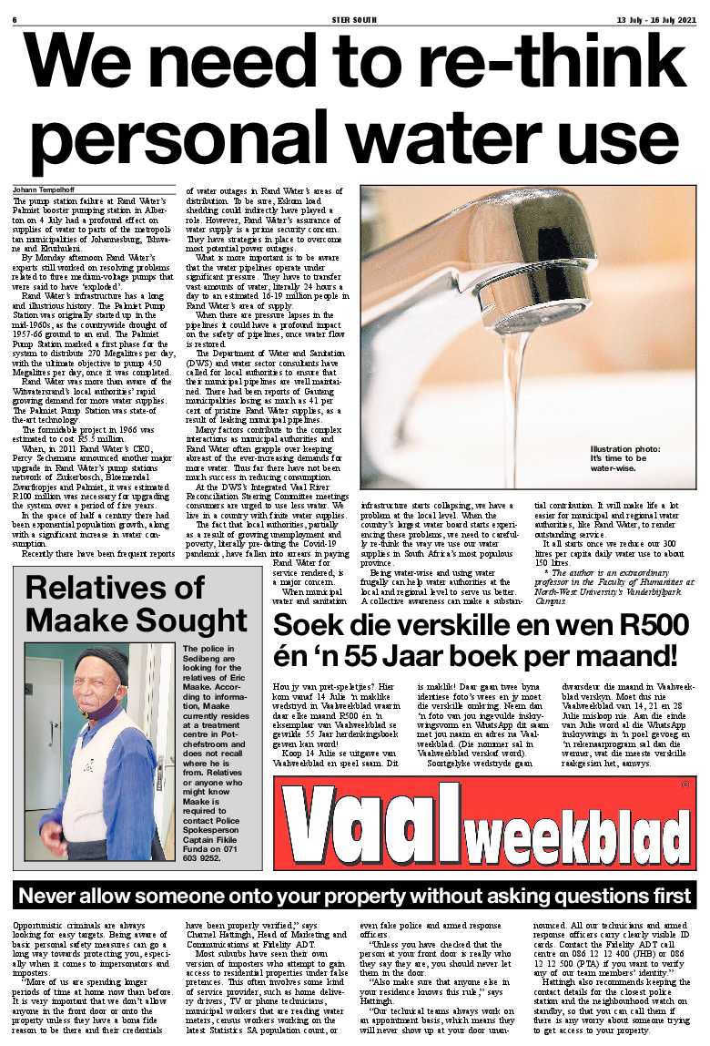 STER SOUTH 13 July – 16 July 2021 page 6