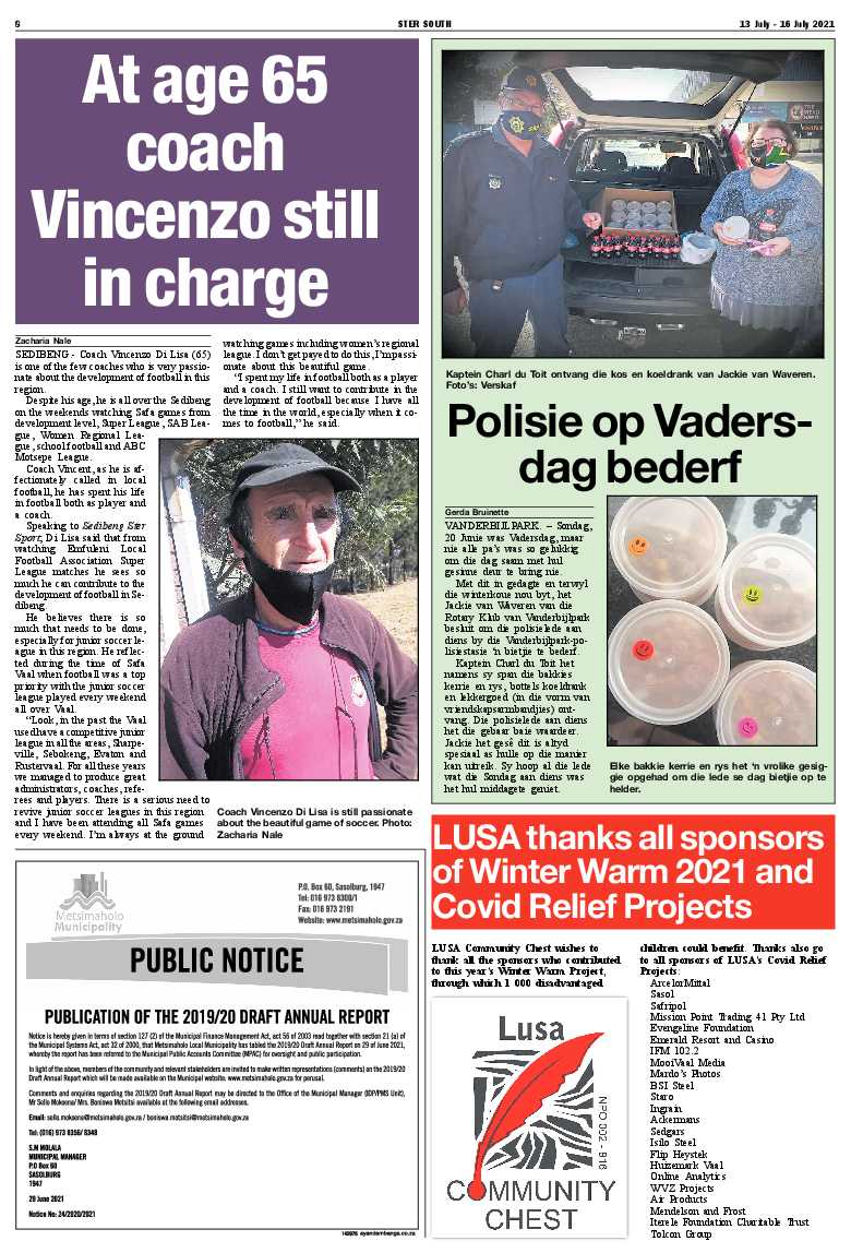 STER SOUTH 13 July – 16 July 2021 page 8