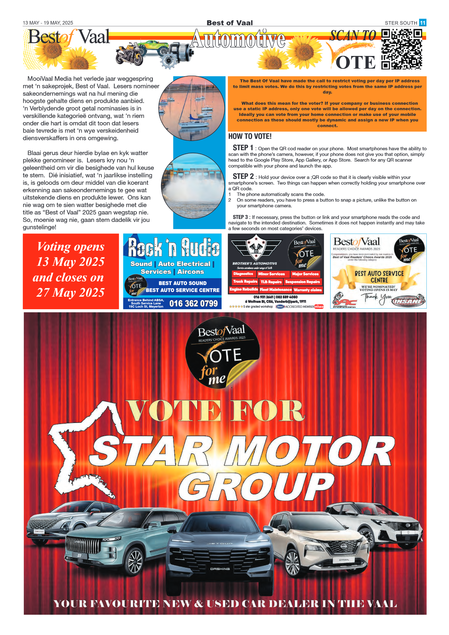 STER SOUTH 13 MAY – 19 MAY, 2025 page 11
