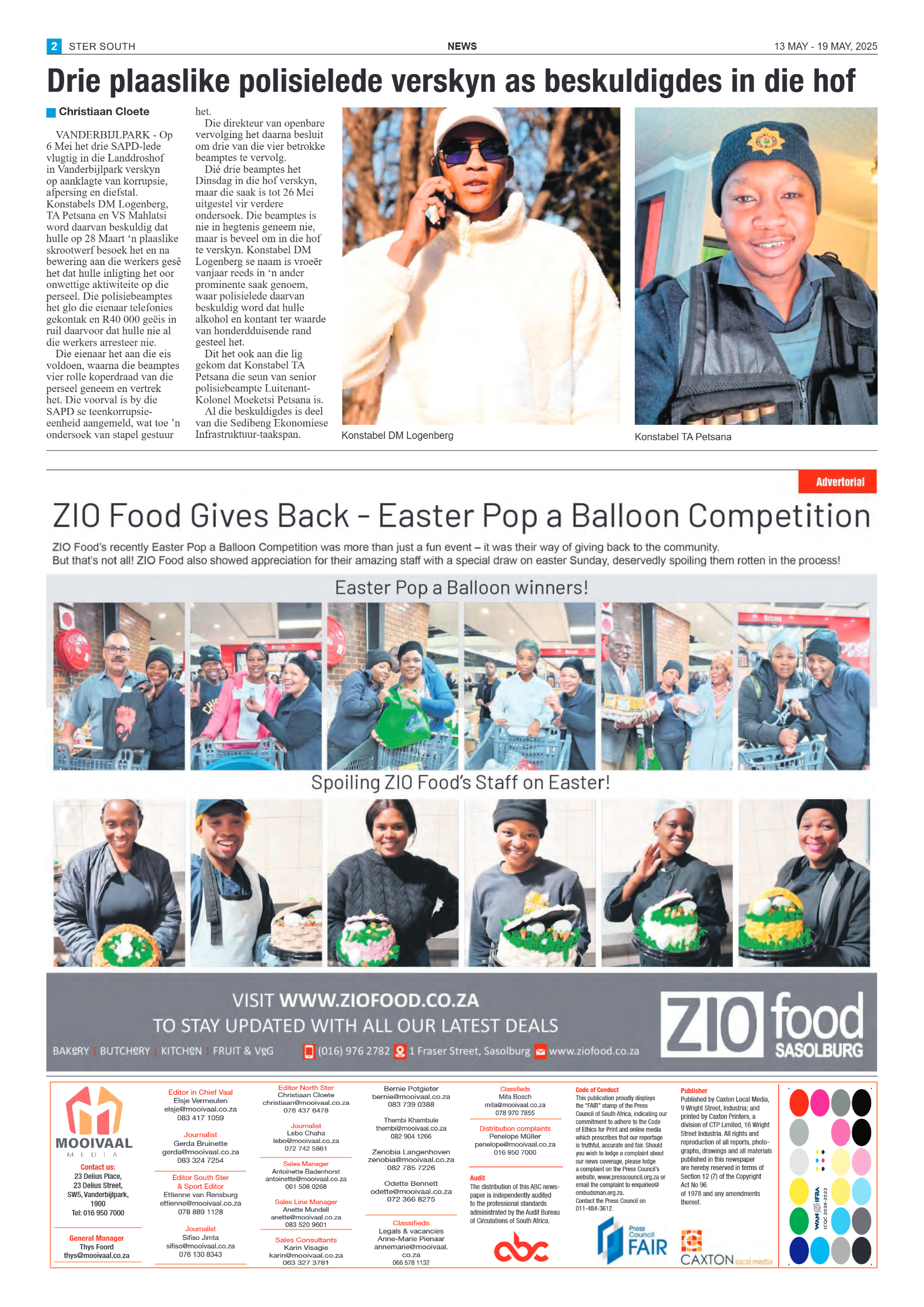 STER SOUTH 13 MAY – 19 MAY, 2025 page 2