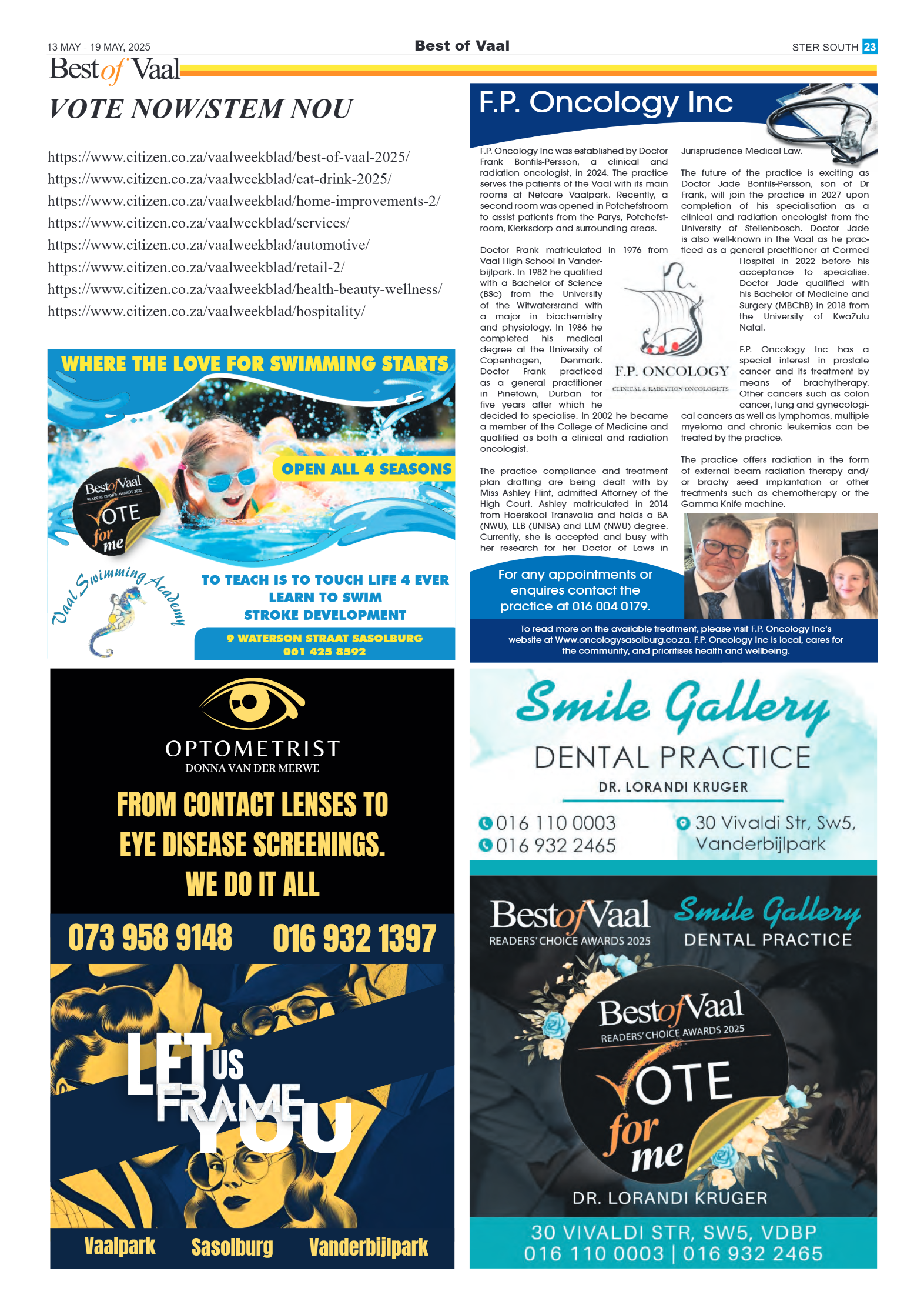 STER SOUTH 13 MAY – 19 MAY, 2025 page 23