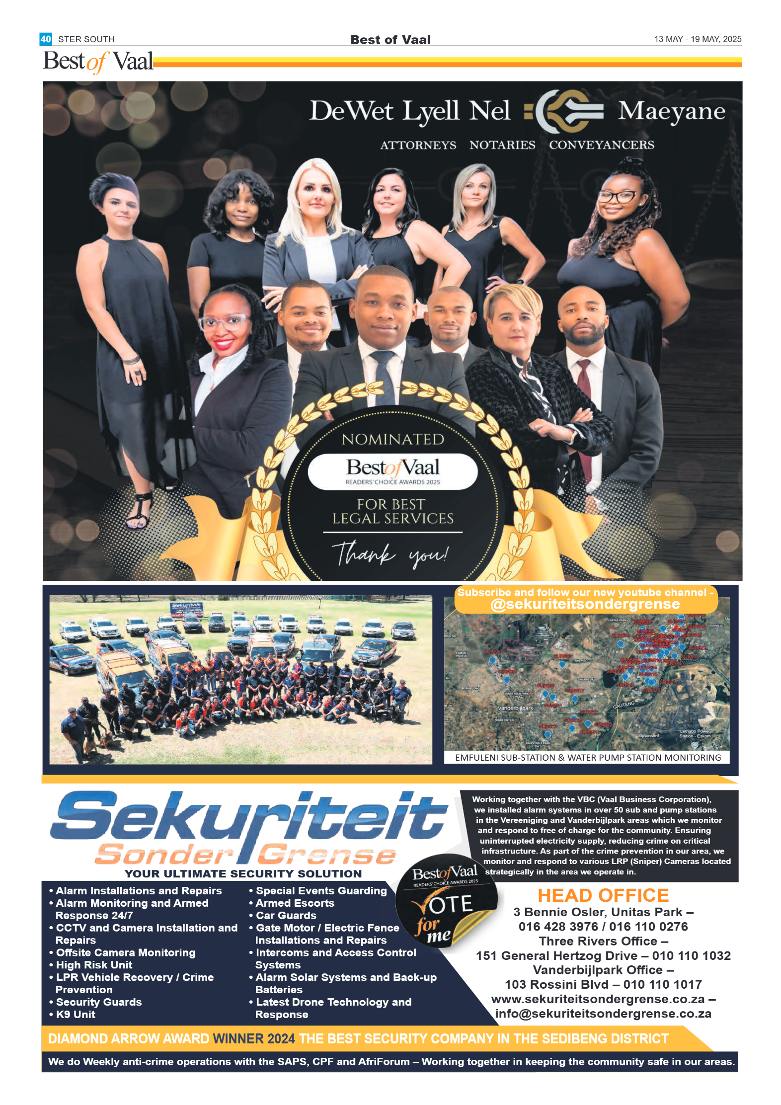 STER SOUTH 13 MAY – 19 MAY, 2025 page 40