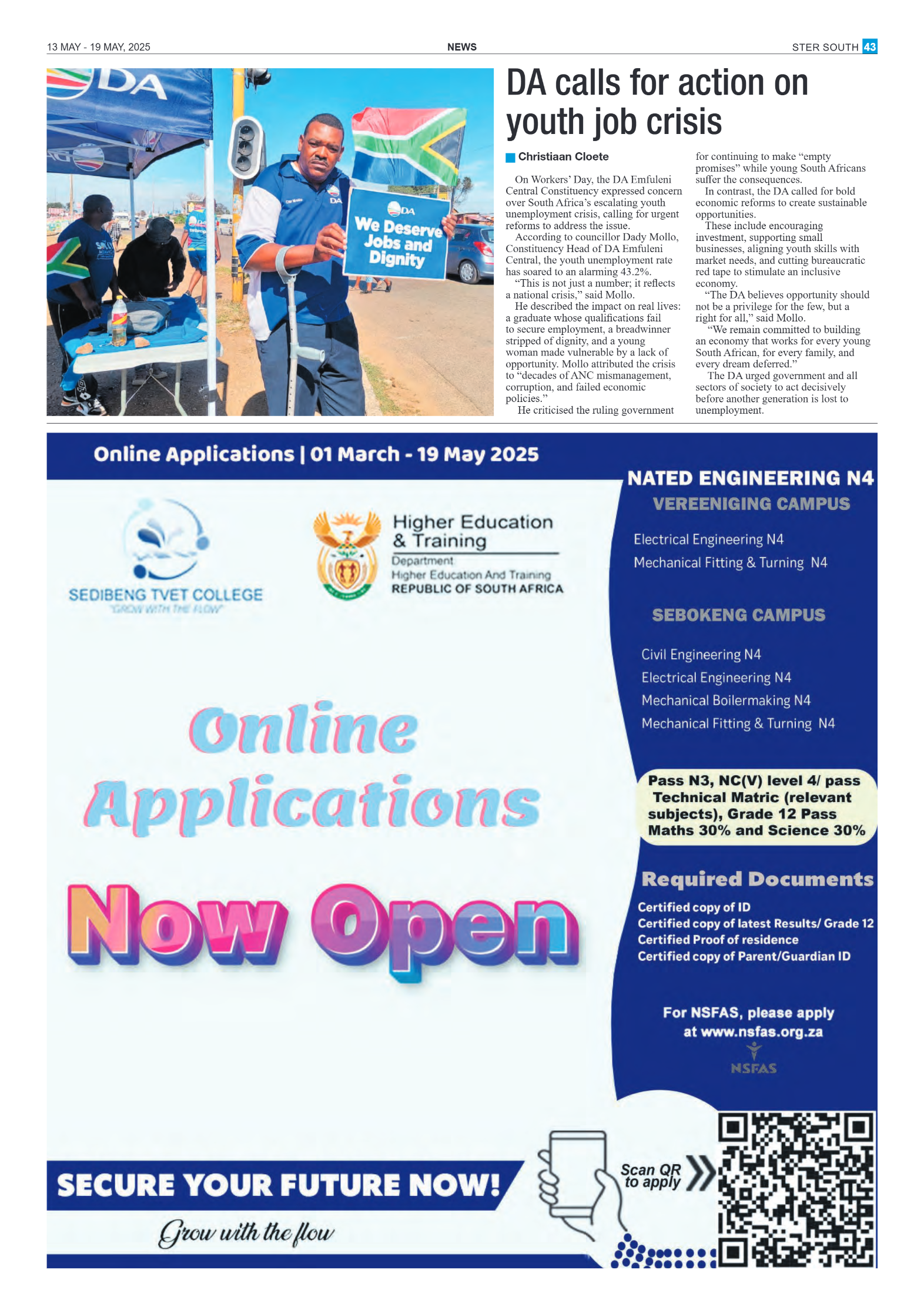STER SOUTH 13 MAY – 19 MAY, 2025 page 43