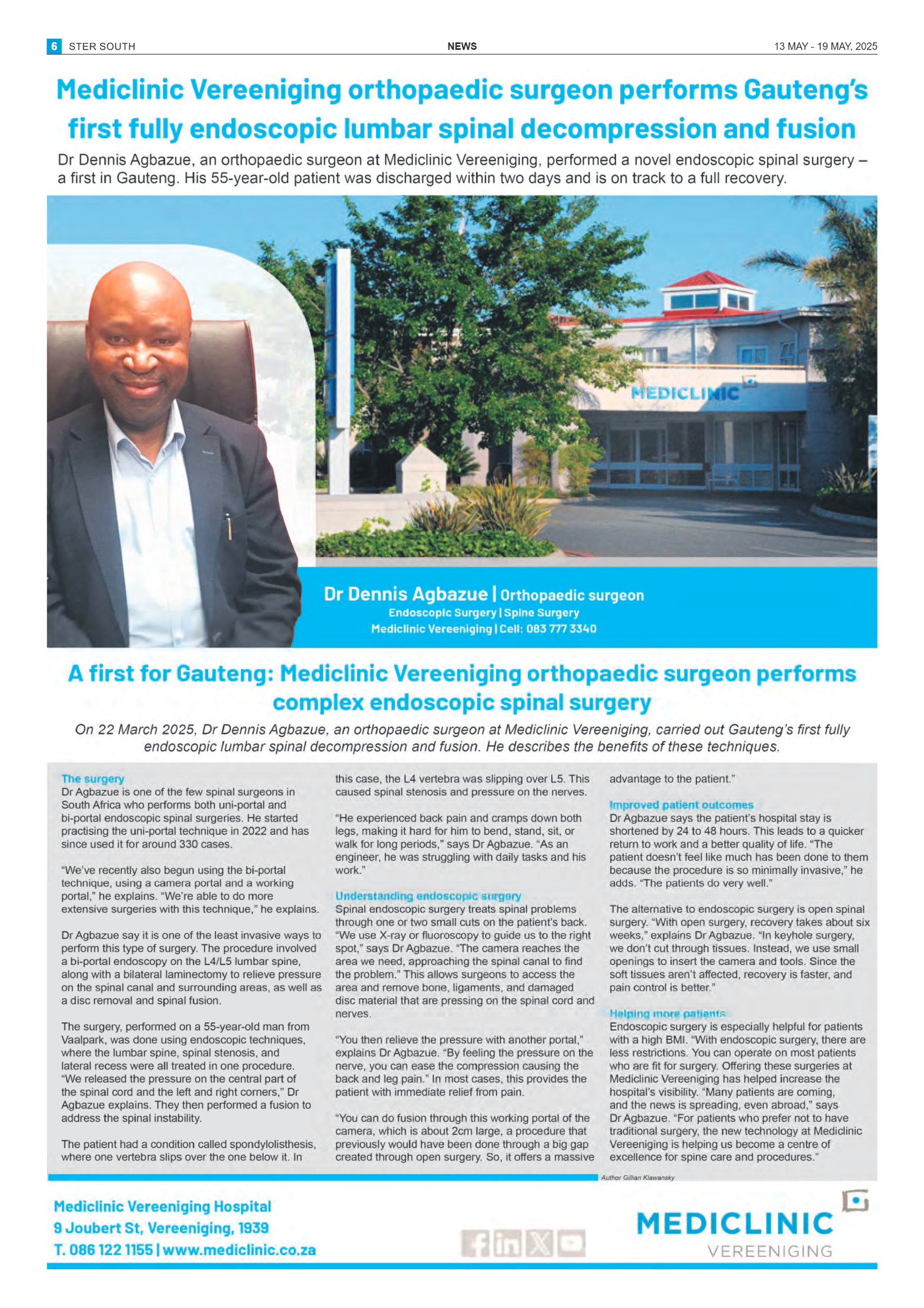 STER SOUTH 13 MAY – 19 MAY, 2025 page 6