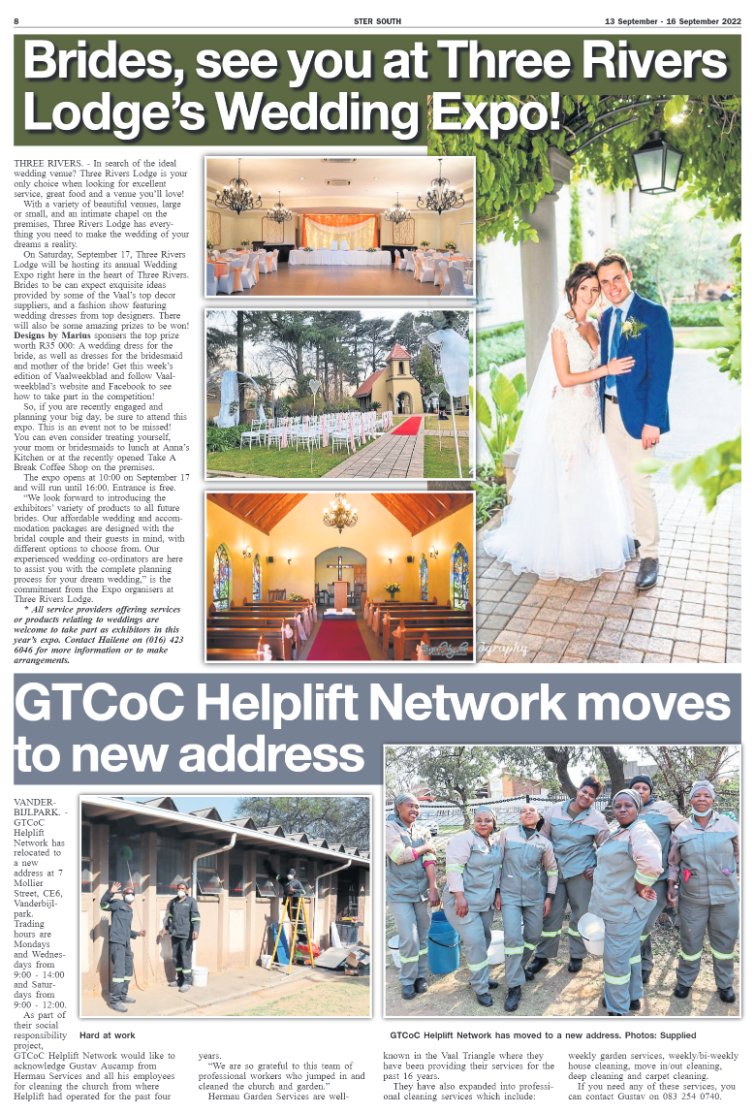 STER SOUTH 13 September – 16 September 2022 page 6