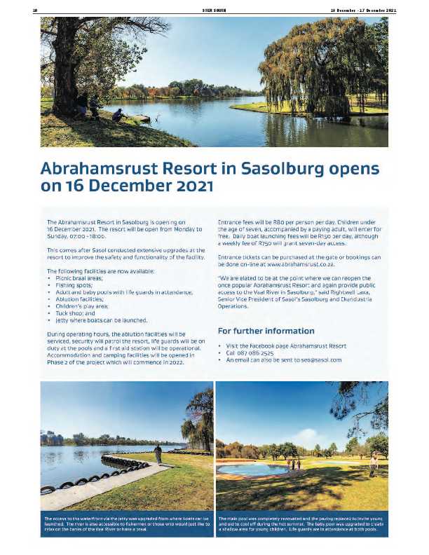 STER SOUTH 14 December – 17 December 2021 page 10