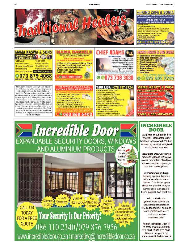 STER SOUTH 14 December – 17 December 2021 page 20