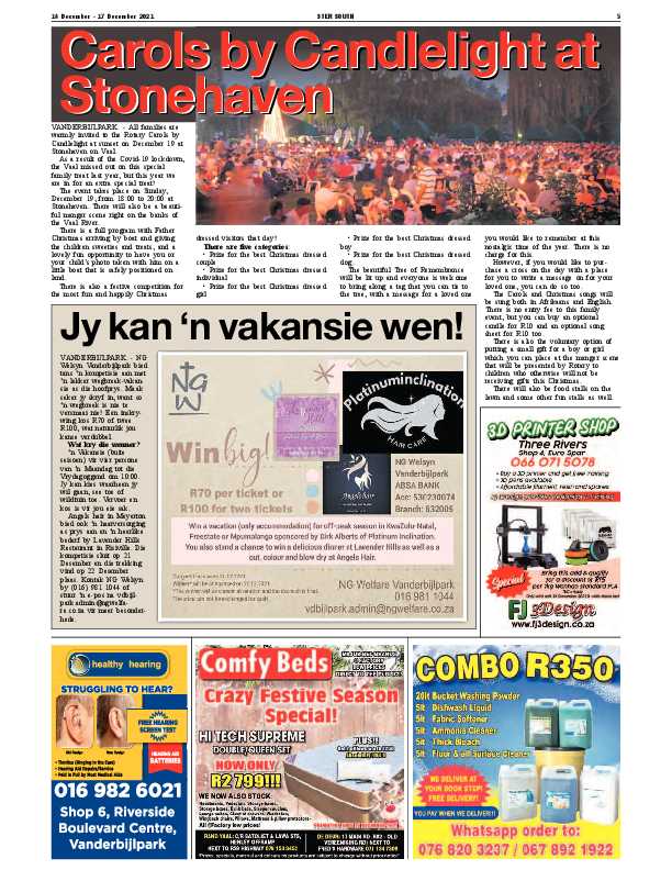 STER SOUTH 14 December – 17 December 2021 page 5