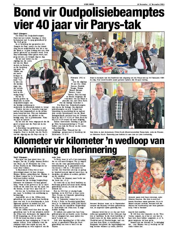 STER SOUTH 14 December – 17 December 2021 page 6