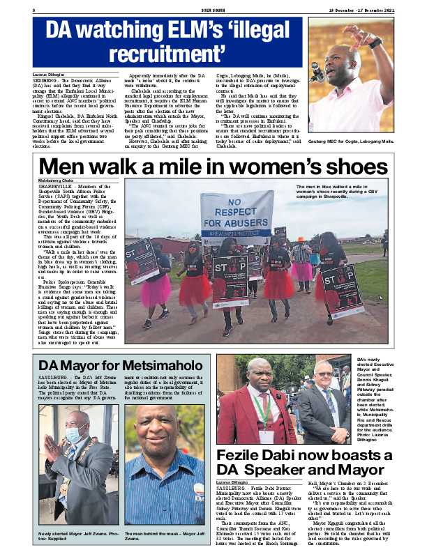 STER SOUTH 14 December – 17 December 2021 page 8