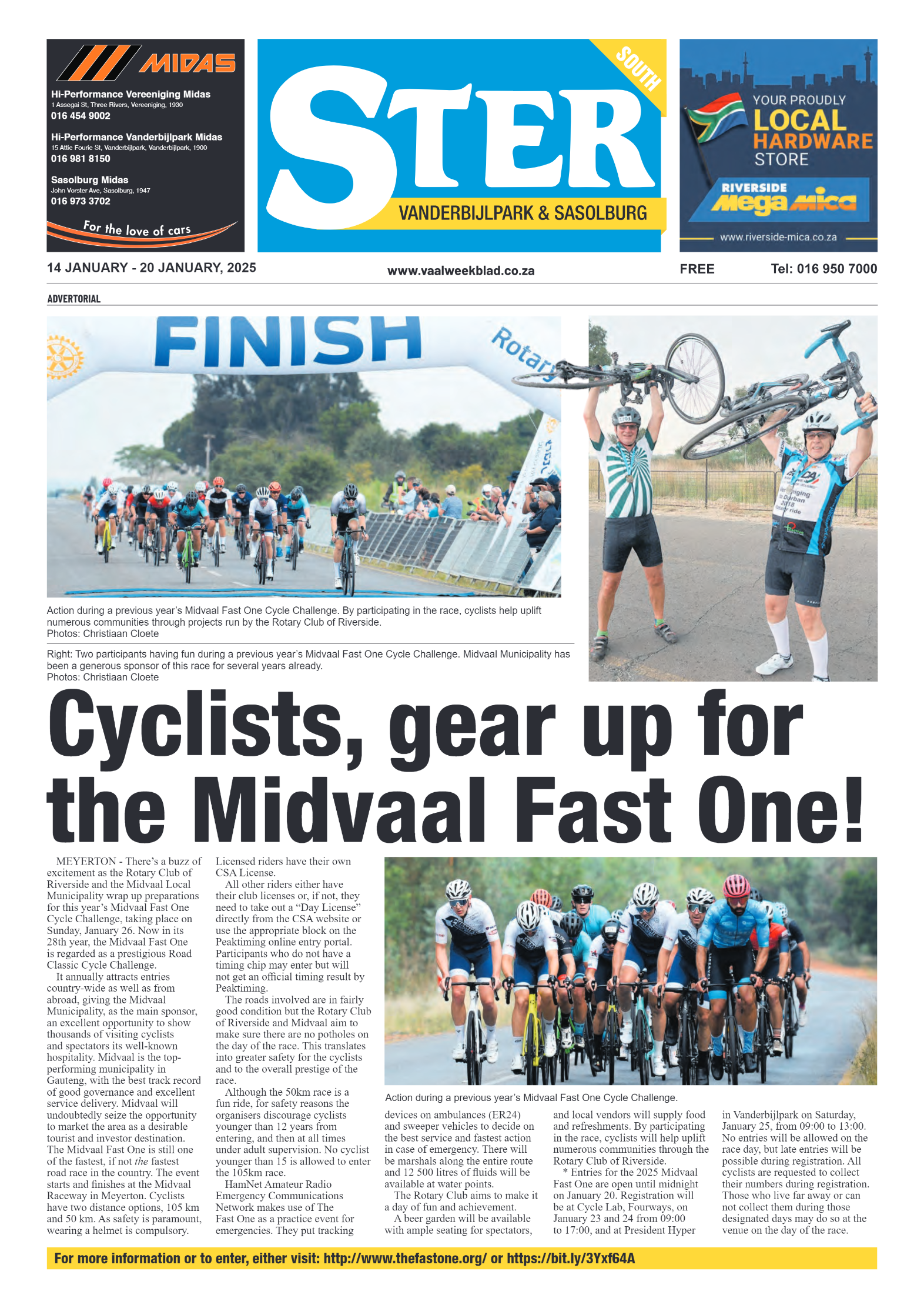 STER SOUTH 14 JANUARY – 20 JANUARY, 2025 page 1