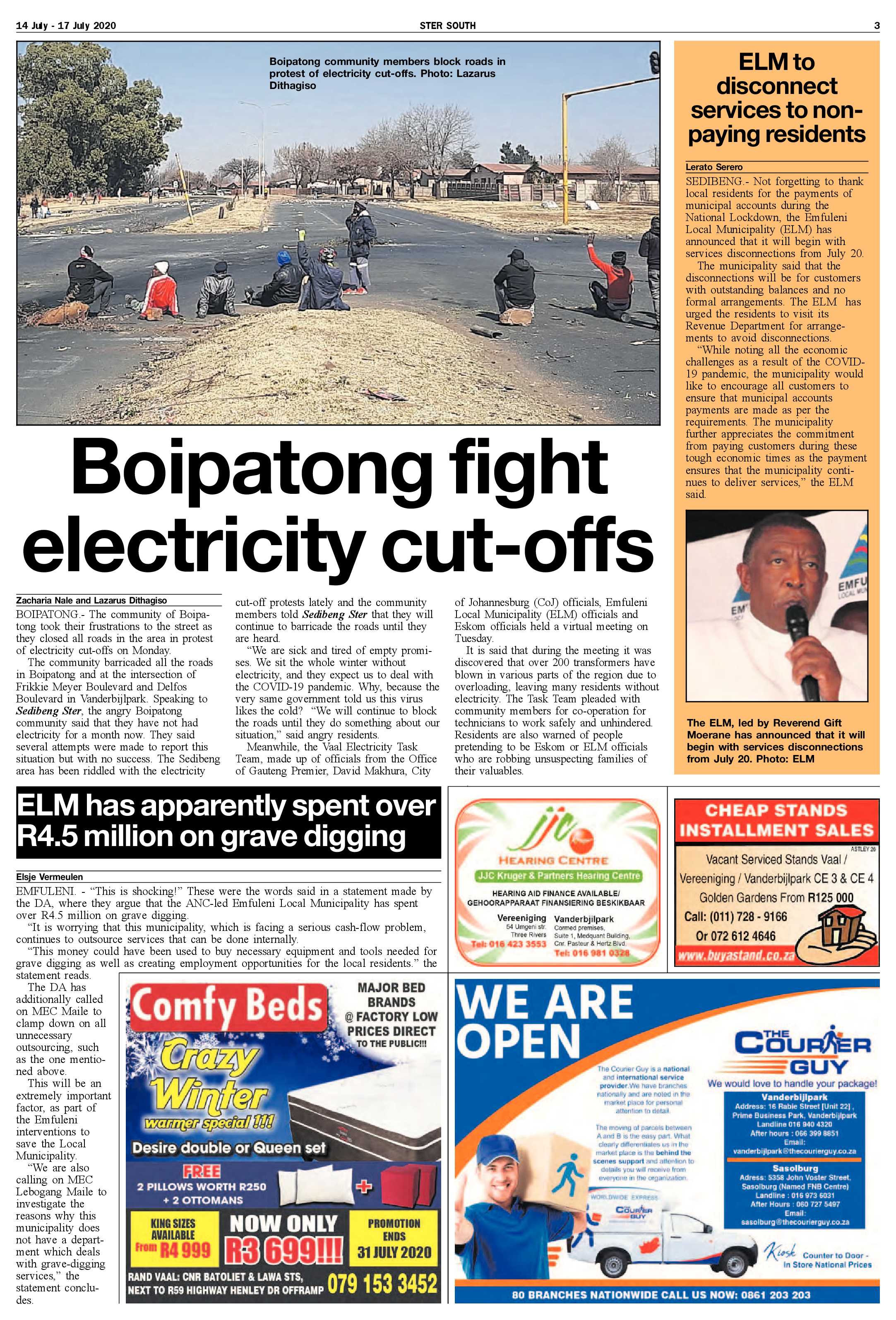 SOUTH STER 14 JULY – 17 JULY 2020 page 3