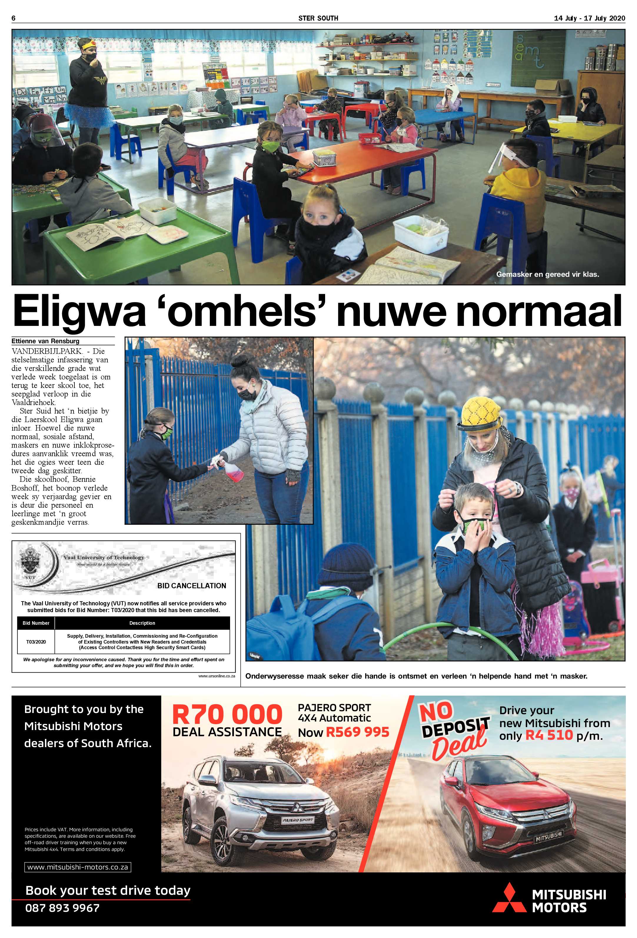 SOUTH STER 14 JULY – 17 JULY 2020 page 6