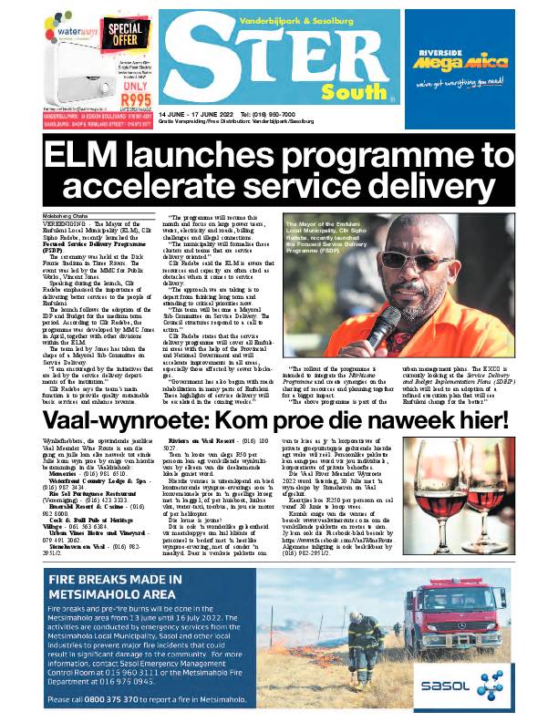 STER SOUTH 14 June – 17 June 2022 page 1