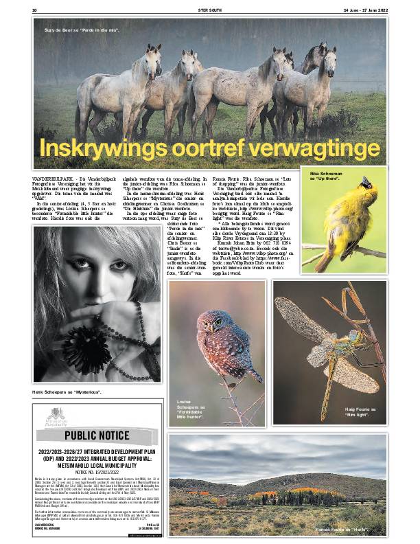 STER SOUTH 14 June – 17 June 2022 page 10