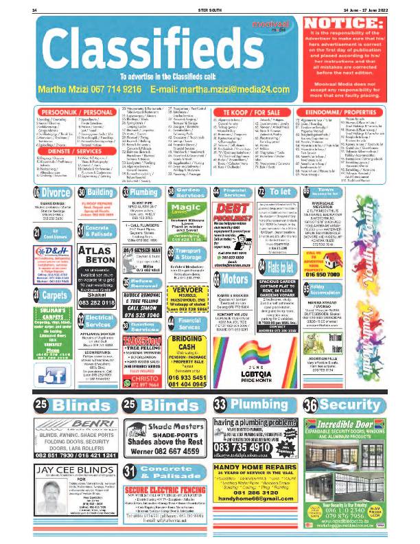 STER SOUTH 14 June – 17 June 2022 page 13