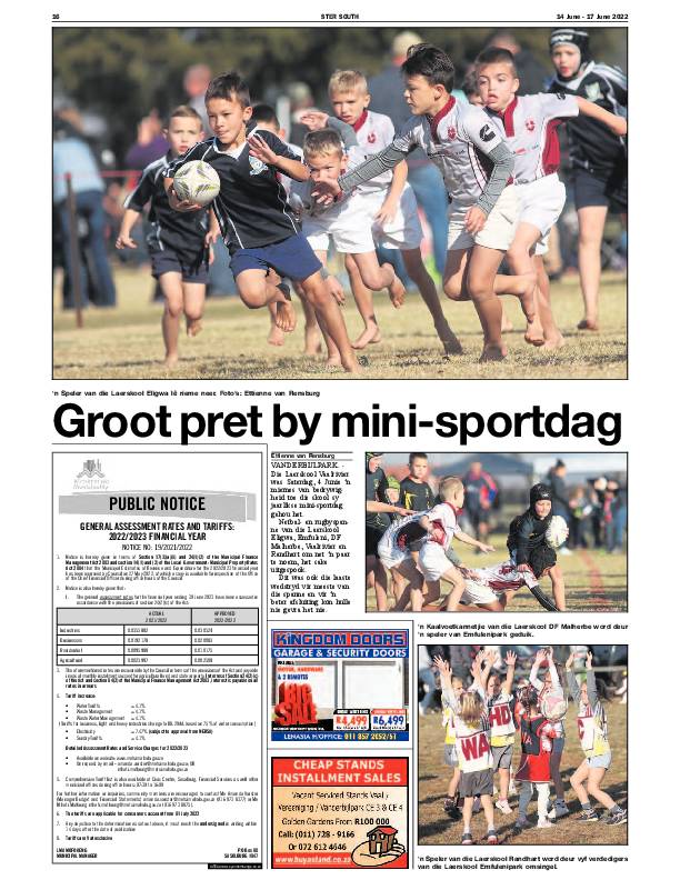 STER SOUTH 14 June – 17 June 2022 page 15